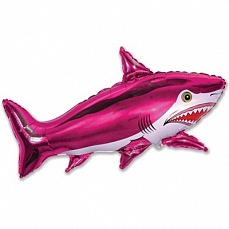 Фольгированный шар "Страшная акула, Фуше", 107 см
